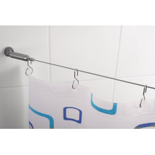 Hooks for bath curtain rod Ridder 16 pcs