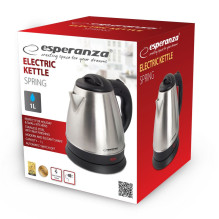 Esperanza EKK116X elektrinis virdulys 1 l 1350 W nerūdijančio plieno Esperanza EKK116X elektrinis virdulys 1 l 1350 W nerūdijančio plieno