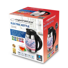 Esperanza EKK026 electric kettle 1.7 L Black,Transparent 2200 W Esperanza EKK026 electric kettle 1.7 L Black,Transparent 2200 W