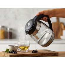 Esperanza EKK026 elektrinis virdulys 1,7 l juodas, permatomas 2200 W Esperanza EKK026 elektrinis virdulys 1,7 l juodas, permatomas 2200 W