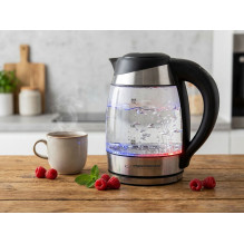 Esperanza EKK026 elektrinis virdulys 1,7 l juodas, permatomas 2200 W Esperanza EKK026 elektrinis virdulys 1,7 l juodas, permatomas 2200 W