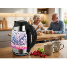 Esperanza EKK026 electric kettle 1.7 L Black,Transparent 2200 W Esperanza EKK026 electric kettle 1.7 L Black,Transparent 2200 W