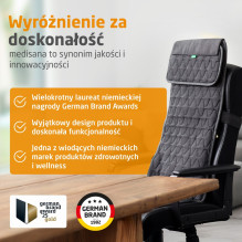 Medisana MC 700 masažinis kilimėlis, juodas Medisana MC 700 masažinis kilimėlis, juodas