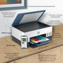 Multifunction Printer - HP Smart Tank 675 A4 4800x1200 DPI 12ppm Wi-Fi