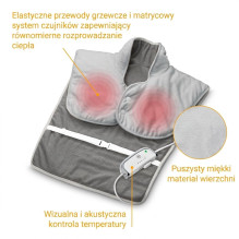 Neck and back electric blanket Medisana HP 630 XL 55 x 65 cm 100 W Neck and back electric blanket Medisana HP 630 XL 55 x 65 cm 100 W