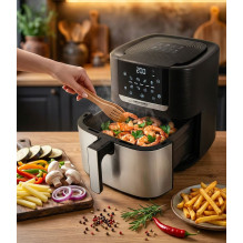 Esperanza EKA004 Neriebi gruzdintuvė 8L, 1700W Inox Esperanza EKA004 Neriebi gruzdintuvė 8L, 1700W Inox