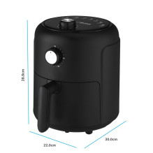 Esperanza EKA001 Riebalų neturinti gruzdintuvė 2,6 l 1000 W Juoda Esperanza EKA001 Riebalų neturinti gruzdintuvė 2,6 l 1000 W Juoda
