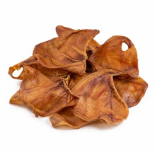 PETITTO pig ear Mono - treat for dogs - 10 pcs PETITTO pig ear Mono - treat for dogs - 10 pcs