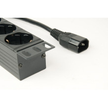 Gembird EG-PDU-014-C14 power distribution unit (PDU) 8 AC outlet(s) 1U Black Gembird EG-PDU-014-C14 power distribution unit (PDU) 8 AC outlet(s) 1U Black