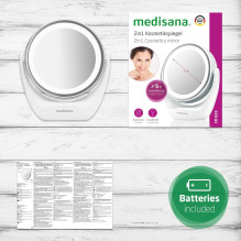 Medisana 2 viename kosmetinis veidrodėlis CM 835 Medisana 2 viename kosmetinis veidrodėlis CM 835