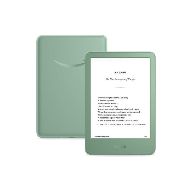 Amazon Kindle 11 E-book Reader 6" Ad-Free 16 GB Green