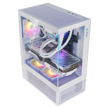 XPG INVADER X MINI KOMPAKTĖ VIDURINIS DĖŽUTINIS KORPUSAS, baltas XPG INVADER X MINI KOMPAKTĖ VIDURINIS DĖŽUTINIS KORPUSAS, baltas