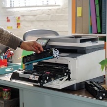 HP LaserJet Pro 3302sdw Wireless Multifunction Color Printer, Copier, Scanner Duplex