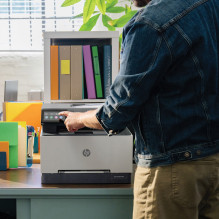 HP LaserJet Pro 3302sdw Wireless Multifunction Color Printer, Copier, Scanner Duplex