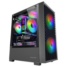 TACENS MARS MC-VORTEX 3x120mm FRGB mATX - dėklas TACENS MARS MC-VORTEX 3x120mm FRGB mATX - dėklas