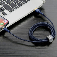 Baseus Cafule Lightning cable 1.5A 2m (Gold+Dark blue) Baseus Cafule Lightning cable 1.5A 2m (Gold+Dark blue)