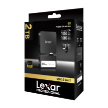 Lexar Professional SL400 2TB Portable SSD + Hub Lexar Professional SL400 2TB Portable SSD + Hub