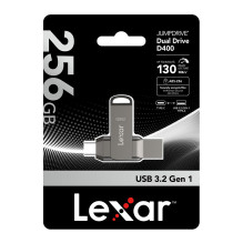 Pendrive Lexar Dual Type-C and Type-A USB 3.1 256GB Pendrive Lexar Dual Type-C and Type-A USB 3.1 256GB