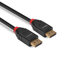 DisplayPort Cable - LINDY Active DisplayPort 1.4 Cable, M / M, 10 m, Black