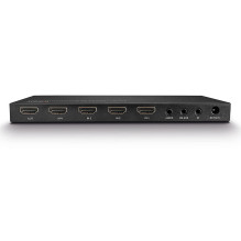 HDMI Jungiklis - LINDY 4 Prievadų HDMI 18G Jungiklis 2.0 3840x2160@60Hz Audio