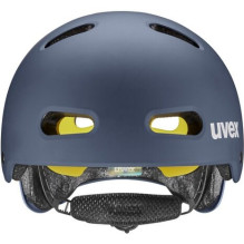 Vaikiška Dviračio Šalmas - UVEX Kid 4 Style MIPS, Kieta Danga, 10 Ventiliacijos, 55-58 cm, Tamsiai Mėlynas Matinis Vaikiška Dviračio Šalmas - UVEX Kid 4 Style MIPS, Kieta Danga, 10 Ventiliacijos, 55-58 cm, Tamsiai Mėlynas Matinis