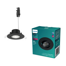 Įmontuojams šviestuvas Cilantro LED 5W 4K 550lmD9 Dim juodas Įmontuojams šviestuvas Cilantro LED 5W 4K 550lmD9 Dim juodas