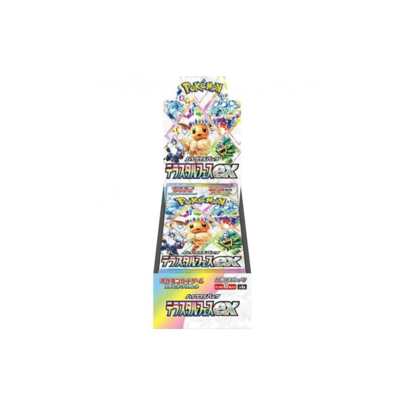 Trading Card Game - Pokémon TCG Scarlet and Violet Terastal Festival ex Box 10 Pcs