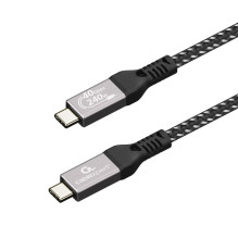 USB Type-C Kabelis - Gembird CCBP-USB4-CMCM240 40 Gbps, 240 W, 0.3m