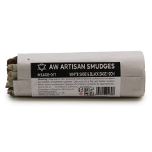 Aromatiniai Lazdelės - Ancient Wisdom Smilkalai Su Baltuoju Ir Juoduoju Šalaviju 10cm Aromatiniai Lazdelės - Ancient Wisdom Smilkalai Su Baltuoju Ir Juoduoju Šalaviju 10cm