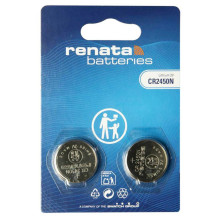 Baterija - Renata CR2450N 3V Ličio Baterijos 1 Vnt Baterija - Renata CR2450N 3V Ličio Baterijos 1 Vnt