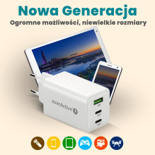 Įkroviklis - everActive GaN...