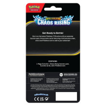 Pokémon Mega Evolution: Chaos Rising Premium Checklane Blister kortų papildymas (Flygon, Vibrava, Trapinch)