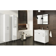 KOMPLEKTAS NIKA 80 CM BALTAS BLIZGUS