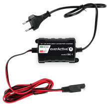 Car Battery Charger - everActive CBC1 6V / 12V Black Car Battery Charger - everActive CBC1 6V / 12V Black