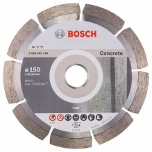 DEIMANTINIS SEGMENTINIS DISKAS 150X22,23 mm