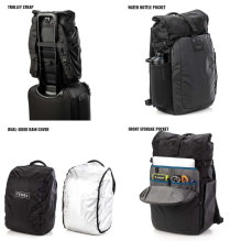 Camera Backpack - Tenba Fulton v2 14L All Weather, 3-4 Lenses, 14" Laptop