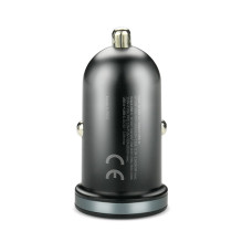 Car charger - everActive CC-30Q USB USB-C QC 3.0 35W Black