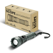 Portable Flashlight - everActive FL-1500R Scope 1500 Lumens, USB-C, 5000 mAh Gray Portable Flashlight - everActive FL-1500R Scope 1500 Lumens, USB-C, 5000 mAh Gray