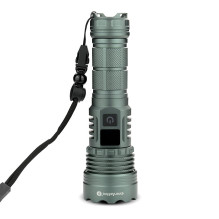 Portable Flashlight - everActive FL-1500R Scope 1500 Lumens, USB-C, 5000 mAh Gray Portable Flashlight - everActive FL-1500R Scope 1500 Lumens, USB-C, 5000 mAh Gray