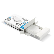 Charger - everActive 45W 2xUSB-C GaN Fast Charger, White