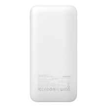 Joyroom Powerbank Joyroom JR-PBF12 10000mAh 2.4A 2x USB-A 1x USB-C - white