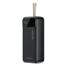Choetech Choetech išorinė baterija 30000 mAh, juoda