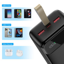 Choetech Choetech Power Bank 30000 mAh Black