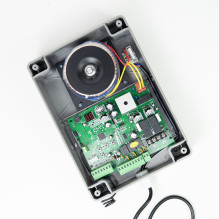 PNI MAB600 swing gate automation kit with 2 motors, lamp, photocells, remote controls, and control panel, gate length 2 PNI MAB600 swing gate automation kit with 2 motors, lamp, photocells, remote controls, and control panel, gate length 2