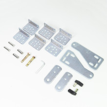 PNI MAB600 swing gate automation kit with 2 motors, lamp, photocells, remote controls, and control panel, gate length 2 PNI MAB600 swing gate automation kit with 2 motors, lamp, photocells, remote controls, and control panel, gate length 2