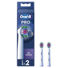 Toothbrush tip Oral-B EB18-2 3D, 2 pcs Toothbrush tip Oral-B EB18-2 3D, 2 pcs
