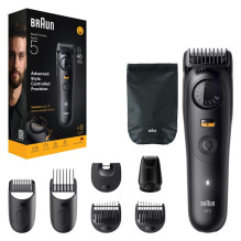 Beard trimmer Braun 5 BT5560, li-ion, black