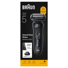 Barzdaskutė Braun Series 5 52-N1200S, li-ion, juoda
