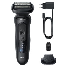 Barzdaskutė Braun Series 5 52-N1200S, li-ion, juoda