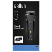 Beard shaver Braun Series 3+ 3000BT, black